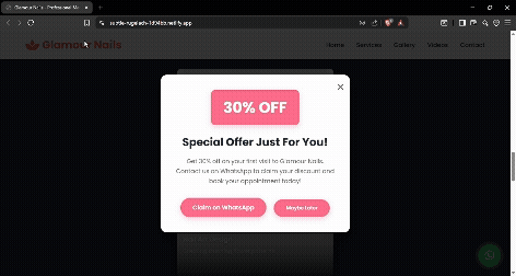 manicure near  Website by Zouraiz
